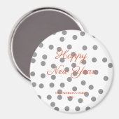 シンプルテキスミニマルトの追加年賀状 マグネット (正面/裏面)