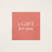 シンプルテクスエレガントチャバラ美しいGiftCertificate (正面)
