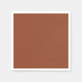 シンプルテラコッタカクテルナプキンズ スタンダードカクテルナプキン