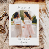 シンプルテーマブリデスメイド提案招待状 招待状