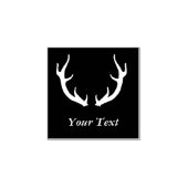 シンプルディアアントラーデザイン ラバースタンプ (インプリント)