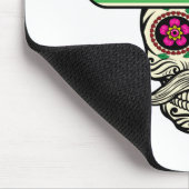 シンプルディアデミュートススカルウィズハット | マウスパッド (コーナー)