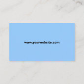 シンプルデイケア名刺 名刺 (裏面)