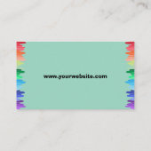 シンプルデイケア名刺 名刺 (裏面)