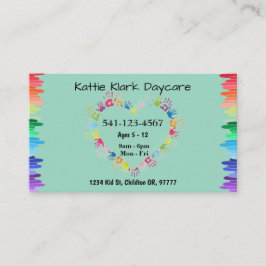 シンプルデイケア名刺 名刺