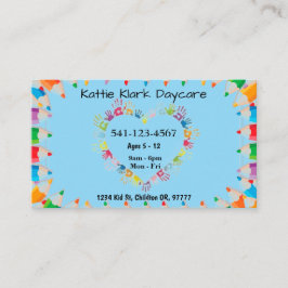 シンプルデイケア名刺 名刺