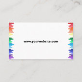 シンプルデイケア名刺 名刺 (裏面)