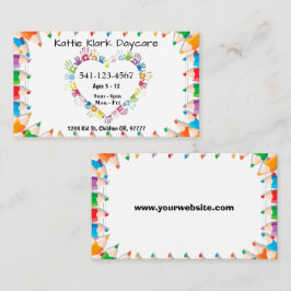 シンプルデイケア名刺 名刺