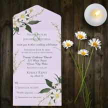 シンプルデイジーオンラベ淡い色のンダー