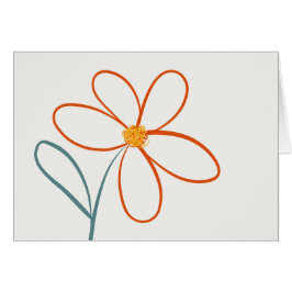 シンプルデイジー花