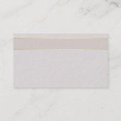 シンプルデザインプロフェッショナルエレガント調波色 名刺 (裏面)