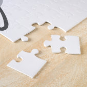 シンプルデザインモダン選択の猶予 ジグソーパズル (側面)