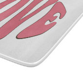 シンプルデザインラヴモダンィーカッコいい カッティングボード (角)