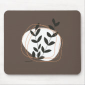 シンプルデザイン抽象芸術及び自然 マウスパッド (正面)