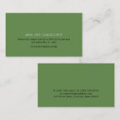 シンプルデザイン、割引伝票 割引カード (正面/裏面)