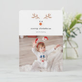 シンプルトナディアホリデーフォトカード シーズンカード (スタンド正面)