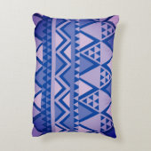シンプルトバルアートパターンバイオレット アクセントクッション (裏面(縦))