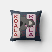 シンプルトレンディーカワイイスタイルコアラオーストラリア クッション (正面)