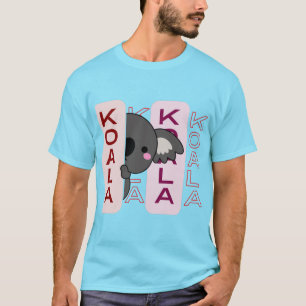 シンプルトレンディーカワイイスタイルコアラオーストラリア Tシャツ