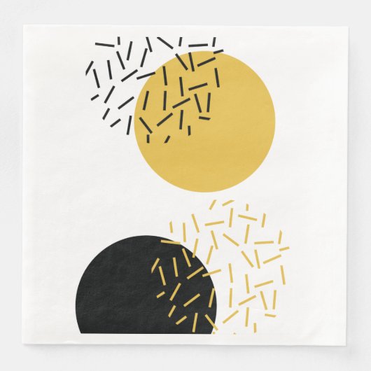 シンプルトレンディーモダンの図形芸術 (正面)