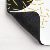 シンプルトレンディーモダンの図形芸術 マウスパッド (コーナー)