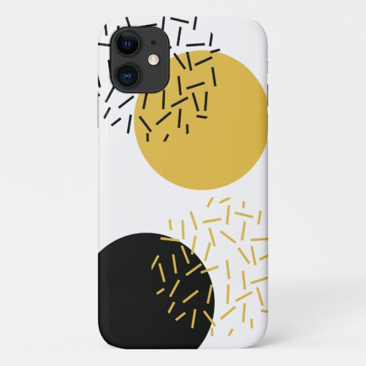 シンプルトレンディーモダンの図形芸術 Case-Mate iPhoneケース (裏面)