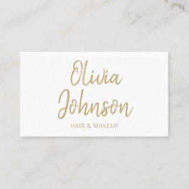 シンプルトレンディーモダン手札付き名刺 名刺