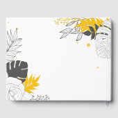 シンプルトロピッ離れクゲストブック ゲストブック (裏面)