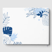 シンプルトロピッ離れクゲストブック ゲストブック (裏面)