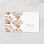 シンプルトロピ結婚カル エンクロージャーカード (裏面)