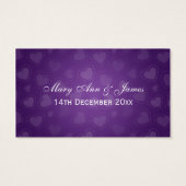 シンプルドリンク券タンデムバイクパープル (裏面)