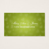 シンプルドリンク券タンデムバイクリームグリーン (裏面)