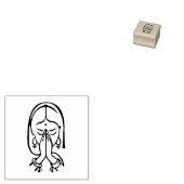 シンプルナマステ祈 ラバースタンプ (押印)