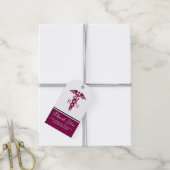 シンプルナースRed Caduceus ギフトタグ (より糸付き)