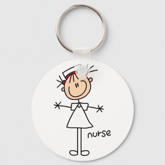 シンプルナースTシャツとギフト キーホルダー (正面)