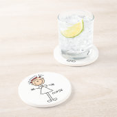 シンプルナースTシャツとギフト コースター (側面)