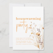 シンプルニュートラル感謝祭ディナーパーティー招待 招待状 (正面)