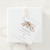 シンプルニュートラル水彩花First Communion フェイバータグ (インサイチュ)