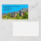 シンプルネイバーローン造園 名刺 (正面/裏面)