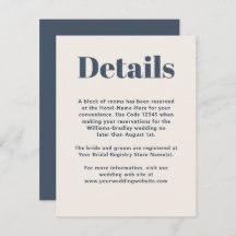 シンプルネイビーモダンミニマ結婚リスト詳細