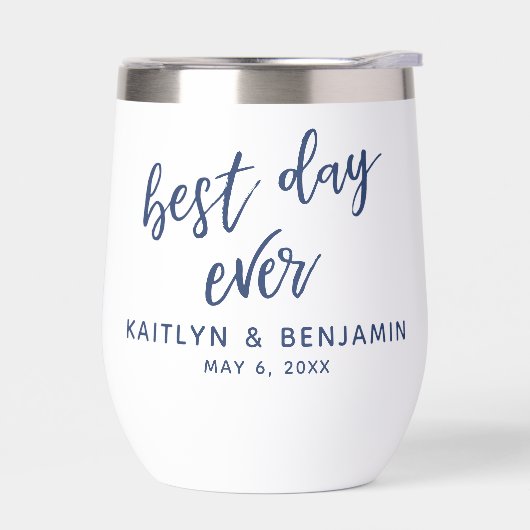 シンプルネイビー最高の字の日 (左面)