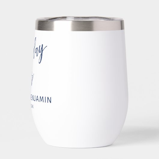 シンプルネイビー最高の字の日 (背面)