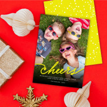 シンプルネオンイエロー応援書道台本の写真