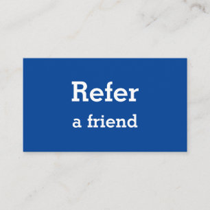 シンプルネームミニマルストアの参照の追加サロン 紹介カード