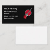 シンプルハウスペインタ 名刺 (正面/裏面)