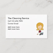 シンプルハウス清掃サービス 名刺 (正面)