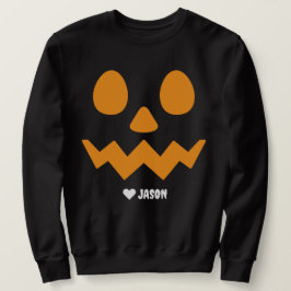 シンプルハッピーハローウィンブスプーン スウェットシャツ