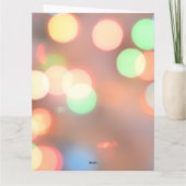 シンプルハッピーバースデー追加フォト文字パーソナライズされた カード (裏面)