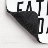 シンプルハッピーファーザーズデイタイポグラフィ |マウスパッド マウスパッド (コーナー)