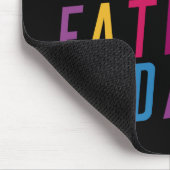 シンプルハッピーファーザーズデイタイポグラフィ |マウスパッド マウスパッド (コーナー)